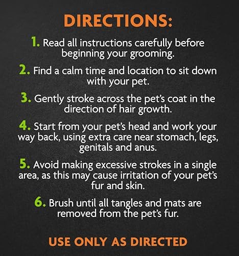 FURminator Dog/Cat Grooming Rake, Grooming Tool, Removes Loose Hair and Tangles, Gray